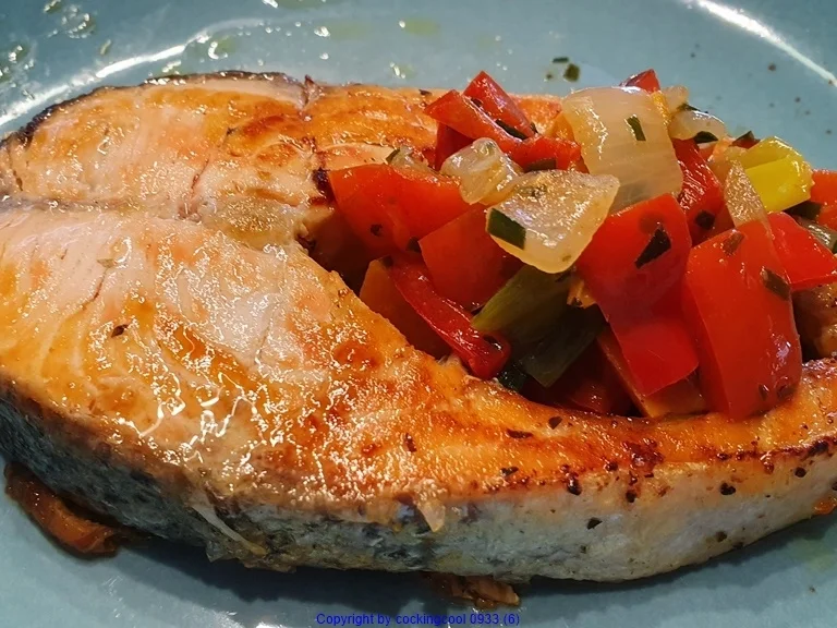 Rezept: Lachssteak PUR Bild Nr. 2 Lachssteak PUR - Rezept - Bild Nr. 2