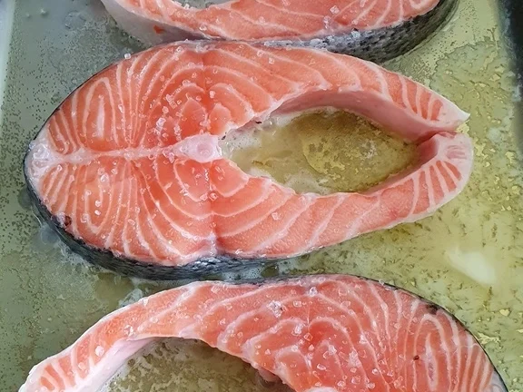 Rezept: Lachssteak PUR Bild Nr. 4 Lachssteak PUR - Rezept - Bild Nr. 4