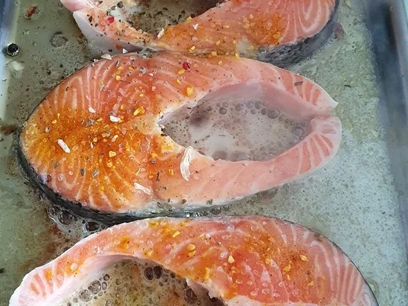 Rezept: Lachssteak PUR Bild Nr. 5 Lachssteak PUR - Rezept - Bild Nr. 5