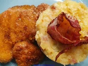 Pastinakeneintopf mit panierten Kalbsschnitzelchen - Rezept - Bild Nr. 2