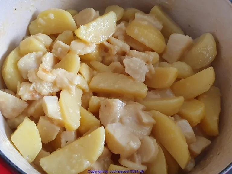 Pastinakeneintopf mit panierten Kalbsschnitzelchen - Rezept - Bild Nr. 7