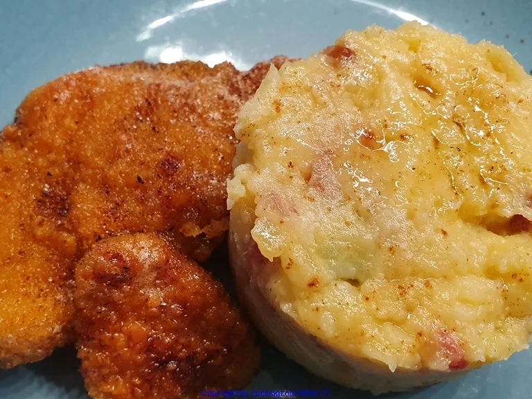 Pastinakeneintopf mit panierten Kalbsschnitzelchen - Rezept - Bild Nr. 9