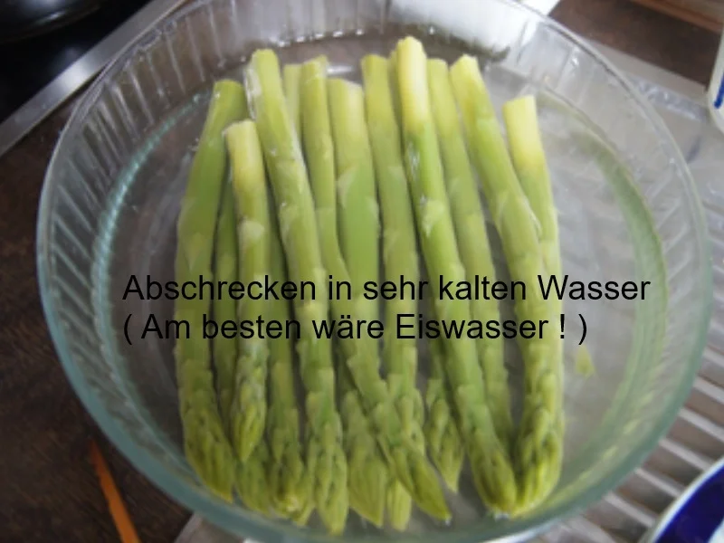 Spargelmix mit Orangensauce, Prager Schinken und Drillingen - Rezept - Bild Nr. 6