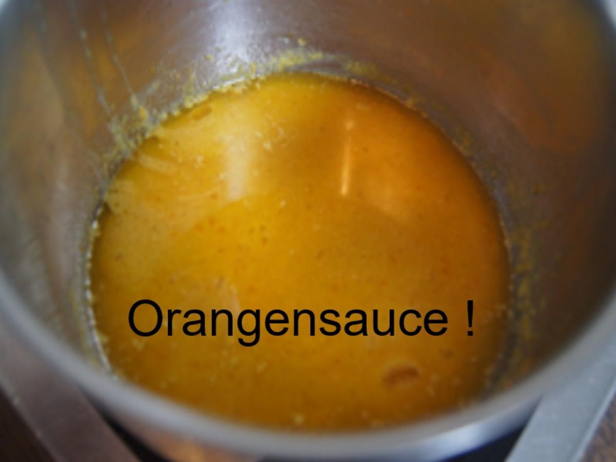 Spargelmix mit Orangensauce, Prager Schinken und Drillingen - Rezept - Bild Nr. 8
