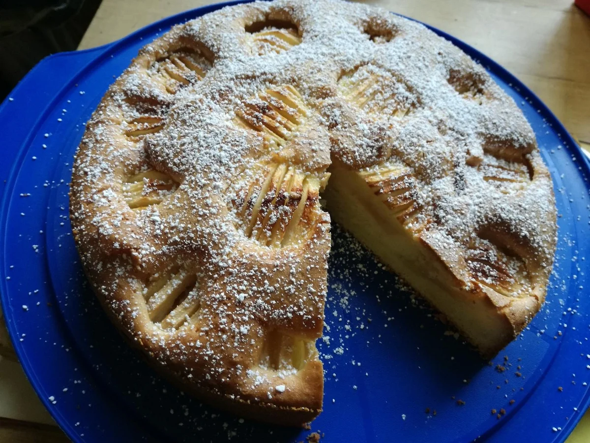 Apfelkuchen, versunken - Rezept - Bild Nr. 2