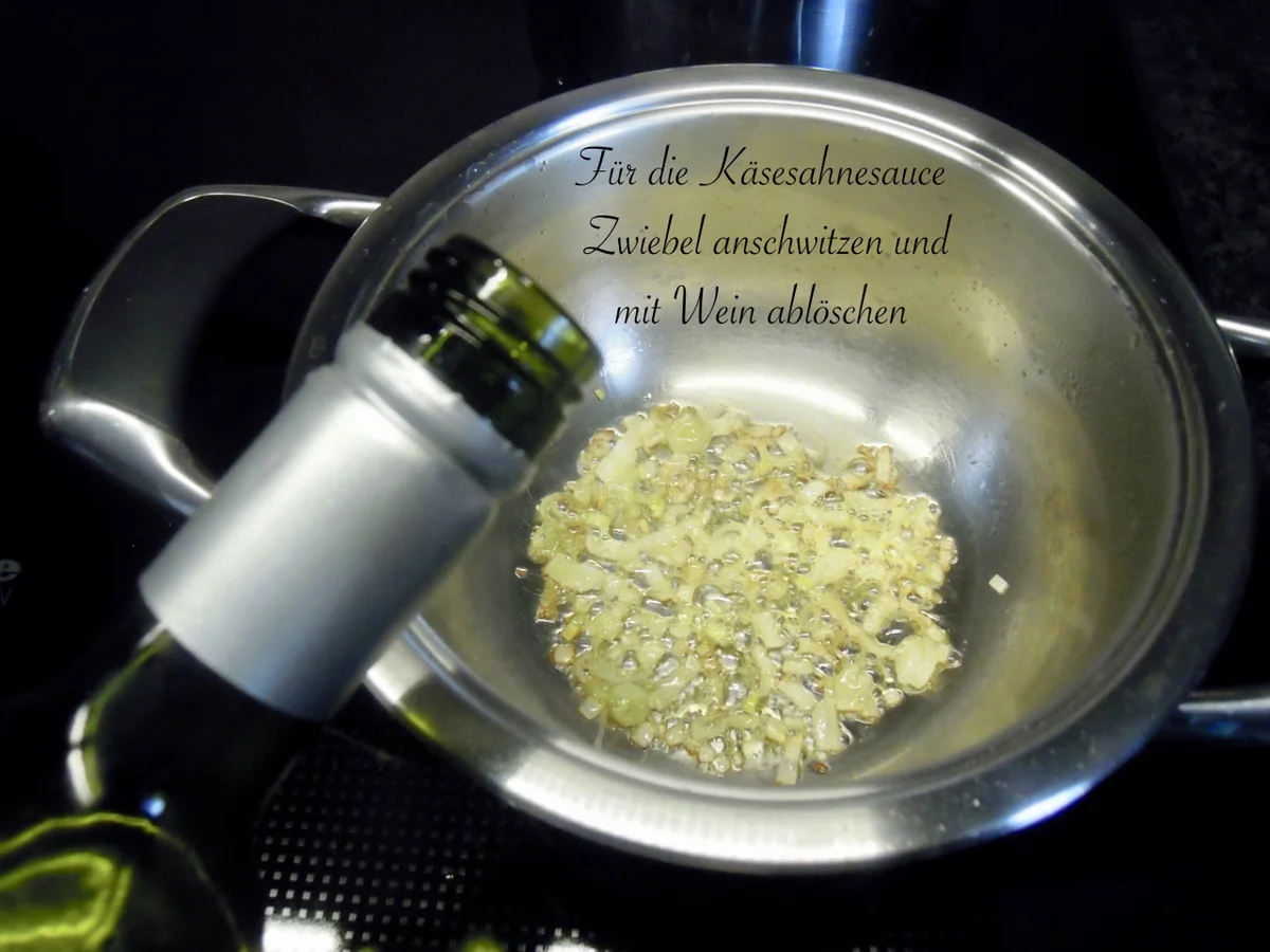 Frühlings Spargel mit Käse Sahne Sauce und Erdbeeren - Rezept - Bild Nr. 6