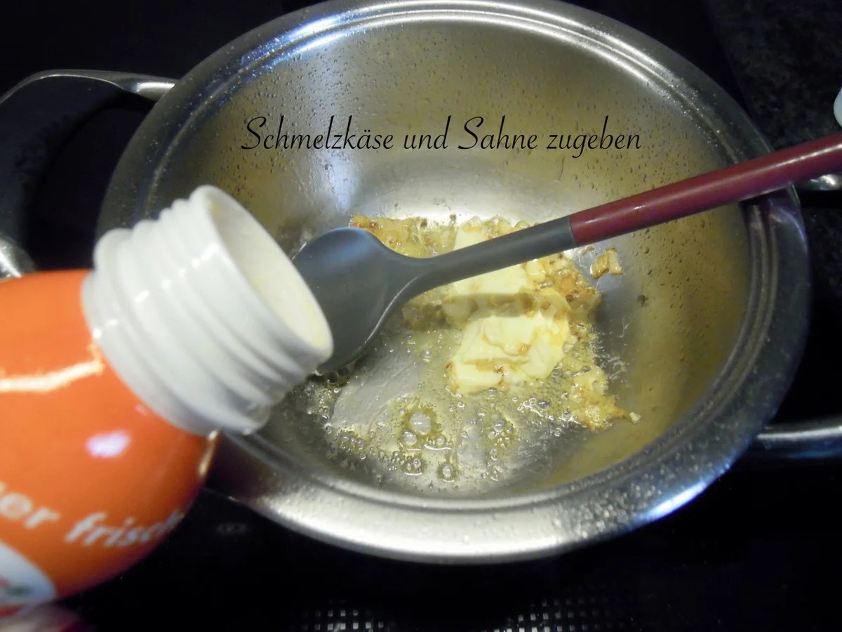 Frühlings Spargel mit Käse Sahne Sauce und Erdbeeren - Rezept - Bild Nr. 7