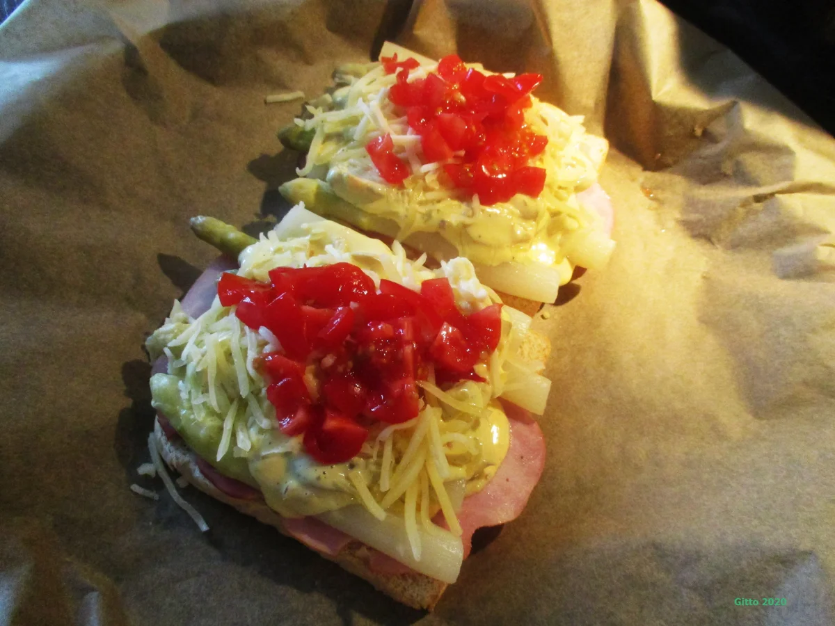 Mein Spargel - Toast - Rezept - Bild Nr. 9