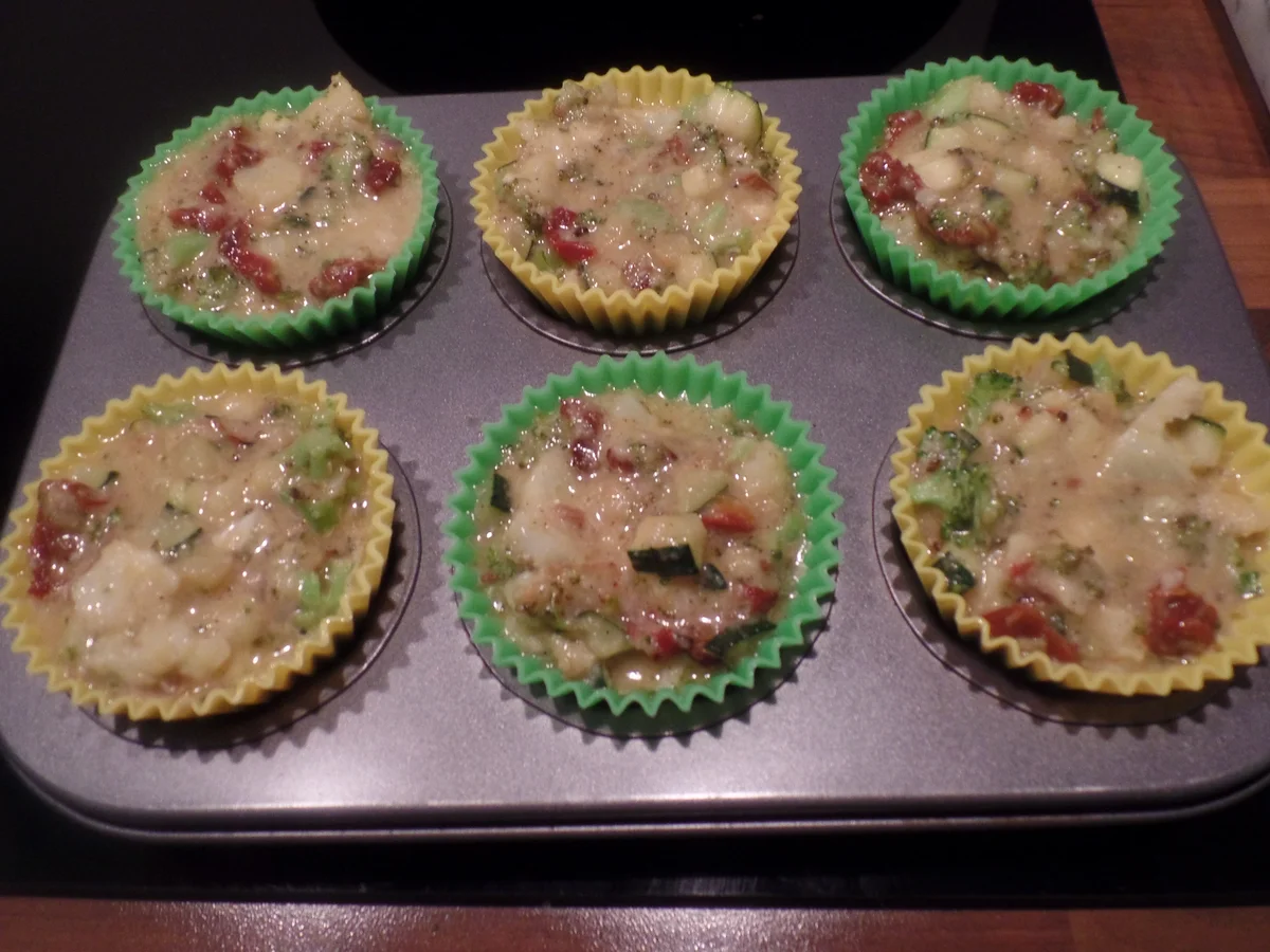 Gemüse-Muffins - Rezept - Bild Nr. 10410