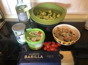 Linguine mit Riesengarnelen und Muscheln in Kokos-Weißwein-Sauce - Rezept - Bild Nr. 2