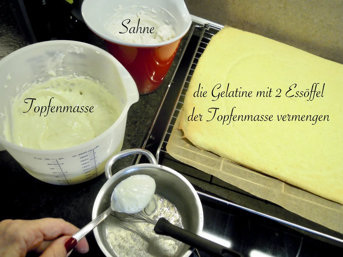 Rezept: Topfen - Erdbeer - Schnitten Bild Nr. 10416 Topfen - Erdbeer - Schnitten - Rezept - Bild Nr. 10416