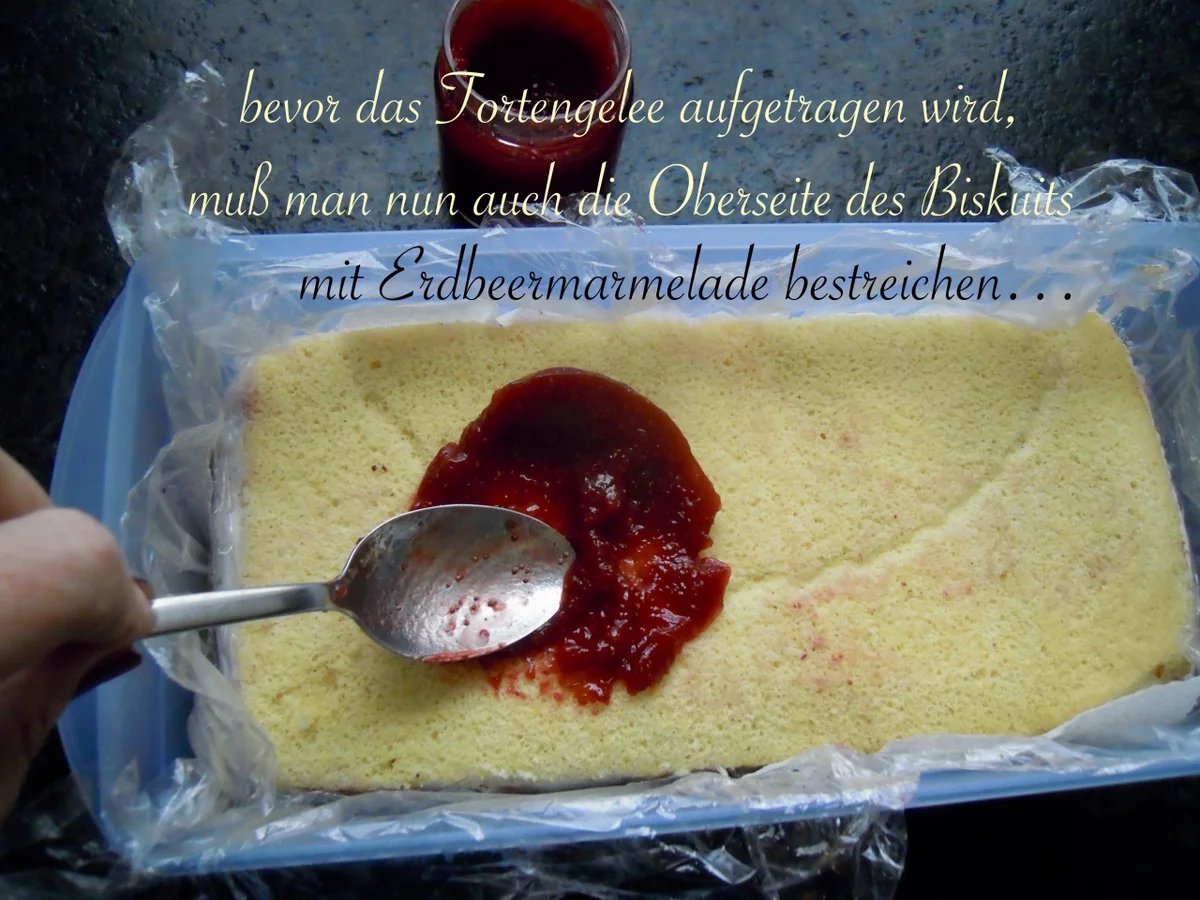 Rezept: Topfen - Erdbeer - Schnitten Bild Nr. 10421 Topfen - Erdbeer - Schnitten - Rezept - Bild Nr. 10421