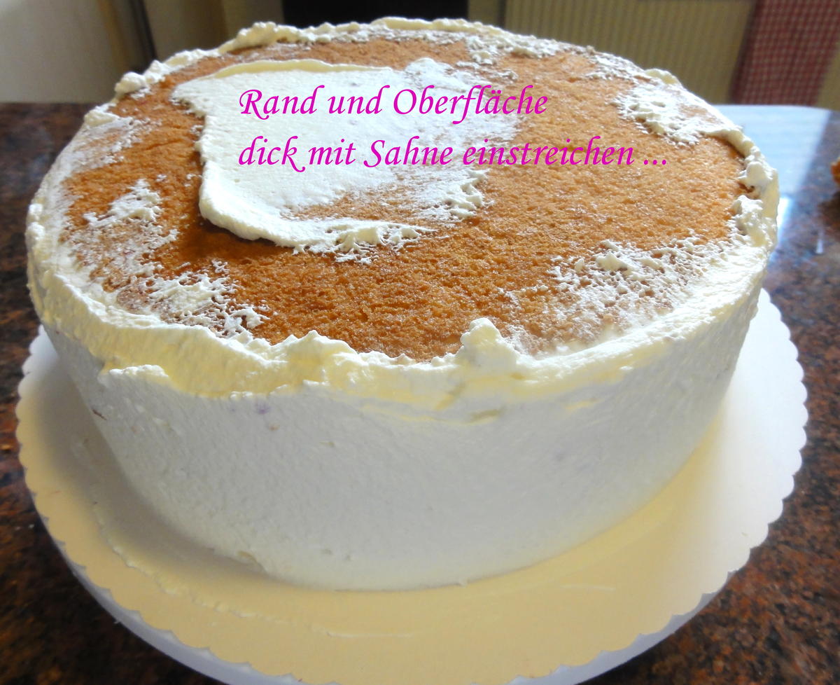 Biskuit:   eine " BEERIGE " ~ TORTE - Rezept - Bild Nr. 10440