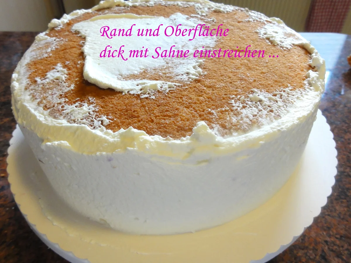 Biskuit:   eine " BEERIGE " ~ TORTE - Rezept - Bild Nr. 10440