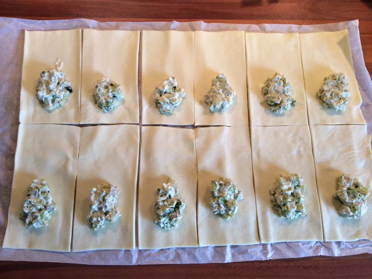 Rezept: Spargel-Käse-Taschen Bild Nr. 4 Spargel-Käse-Taschen - Rezept - Bild Nr. 4