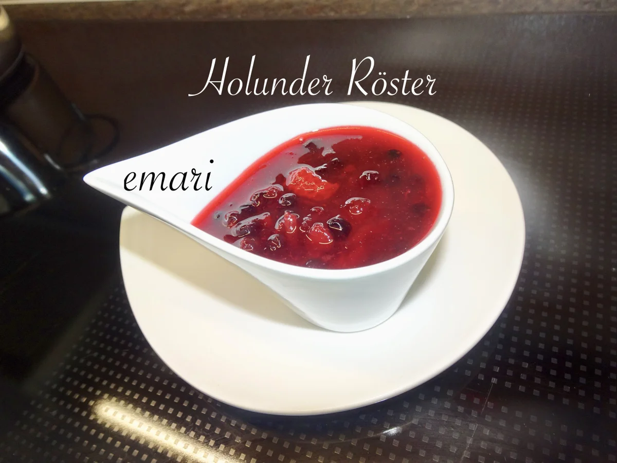 bunter Holunder Röster - bei uns heißt das "Hollerkoch" - Rezept - Bild Nr. 14610