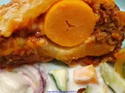 Bolognese in der Pizzateig Rolle als kleine Zwischenmahlzeit - Rezept - Bild Nr. 2