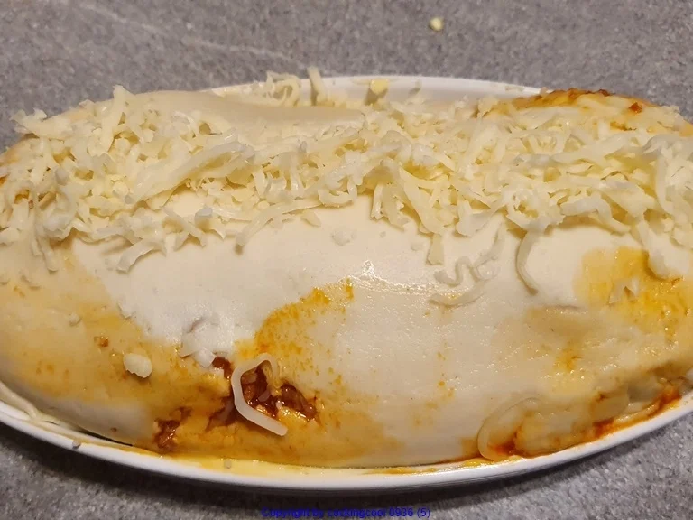 Bolognese in der Pizzateig Rolle als kleine Zwischenmahlzeit - Rezept - Bild Nr. 10421