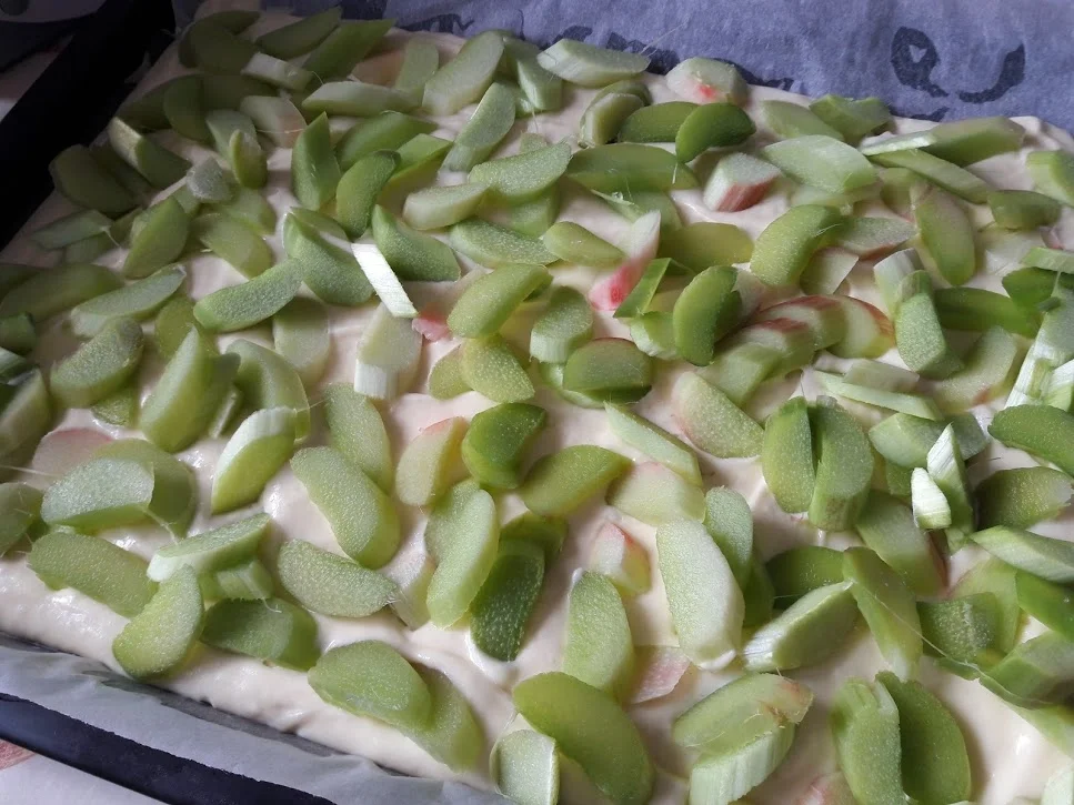 Rhabarberkuchen - Rezept - Bild Nr. 9