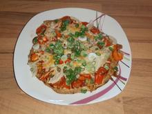 Pizza mit Thunfischboden - Rezept - Bild Nr. 2
