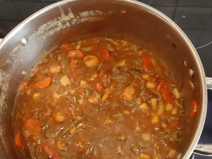 Schnippelbohnensuppe mit Rindfleisch - Rezept - Bild Nr. 2