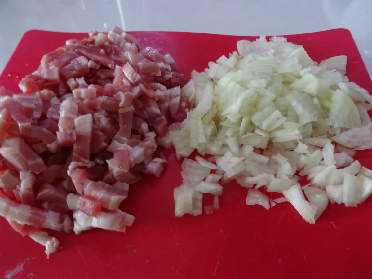 Cordon bleu vom Lamm mit Bauernsalat und Schafskäse-Creme - Rezept - Bild Nr. 12