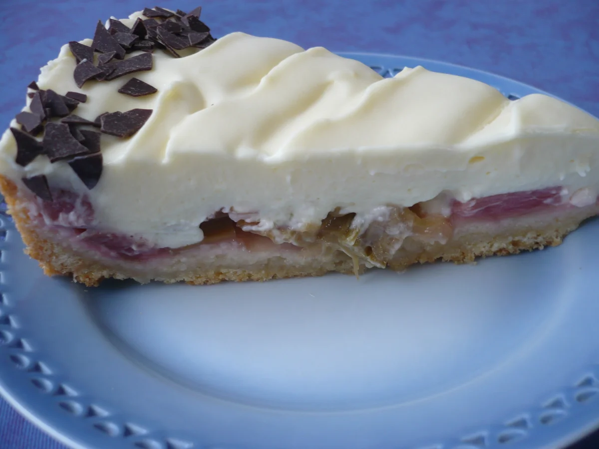 Rezept: Rhabarber-Creme - Kuchen Bild Nr. 14 Rhabarber-Creme - Kuchen - Rezept - Bild Nr. 14