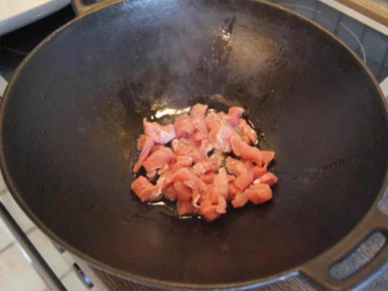 Rezept: Schweinefilet süß-sauer mit Drillingen und Salat Bild Nr. 10 Schweinefilet süß-sauer mit Drillingen und Salat - Rezept - Bild Nr. 10