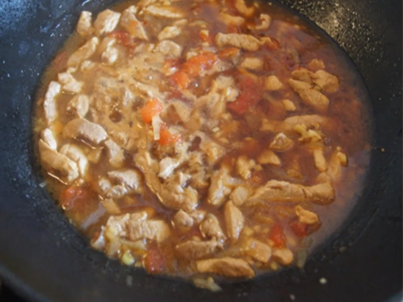 Rezept: Schweinefilet süß-sauer mit Drillingen und Salat Bild Nr. 22 Schweinefilet süß-sauer mit Drillingen und Salat - Rezept - Bild Nr. 22