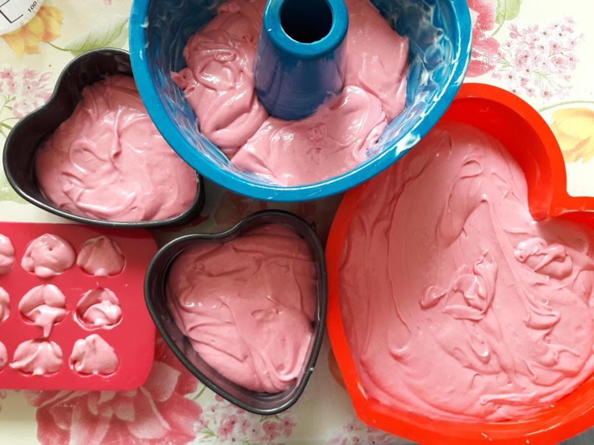 Kuchen in Pink und Dessert - Rezept - Bild Nr. 8