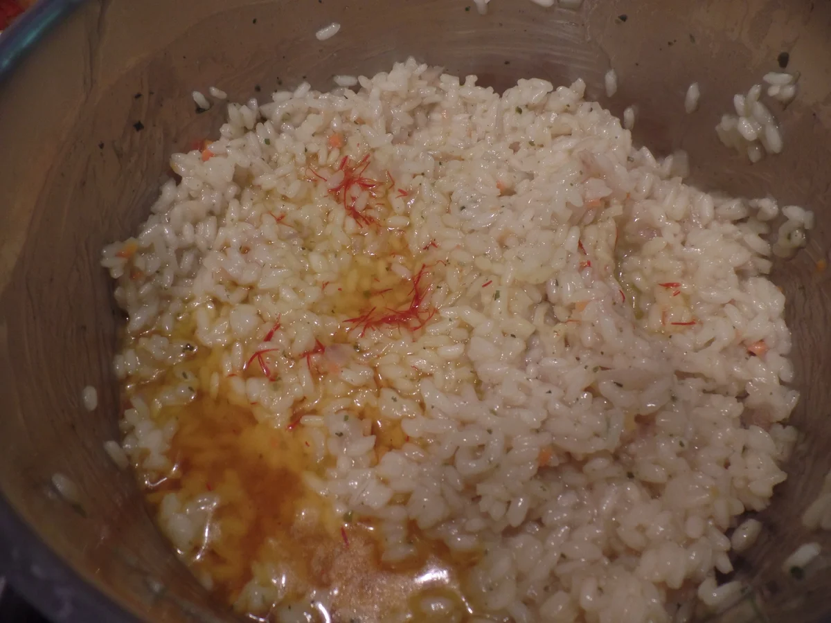 Rezept: Safran-Risotto Bild Nr. 10427 Safran-Risotto - Rezept - Bild Nr. 10427