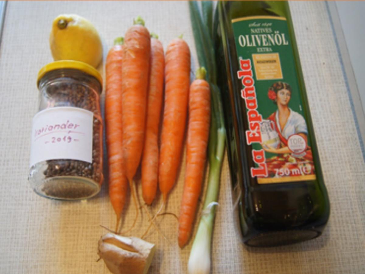 Puten-Gemüse-Spieße mit Ingwer-Möhren-Salat und Kokosreis - Rezept - Bild Nr. 10