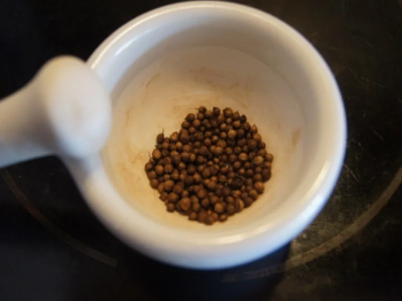 Puten-Gemüse-Spieße mit Ingwer-Möhren-Salat und Kokosreis - Rezept - Bild Nr. 13