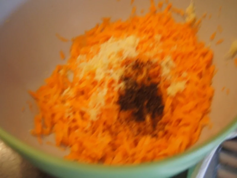 Puten-Gemüse-Spieße mit Ingwer-Möhren-Salat und Kokosreis - Rezept - Bild Nr. 17