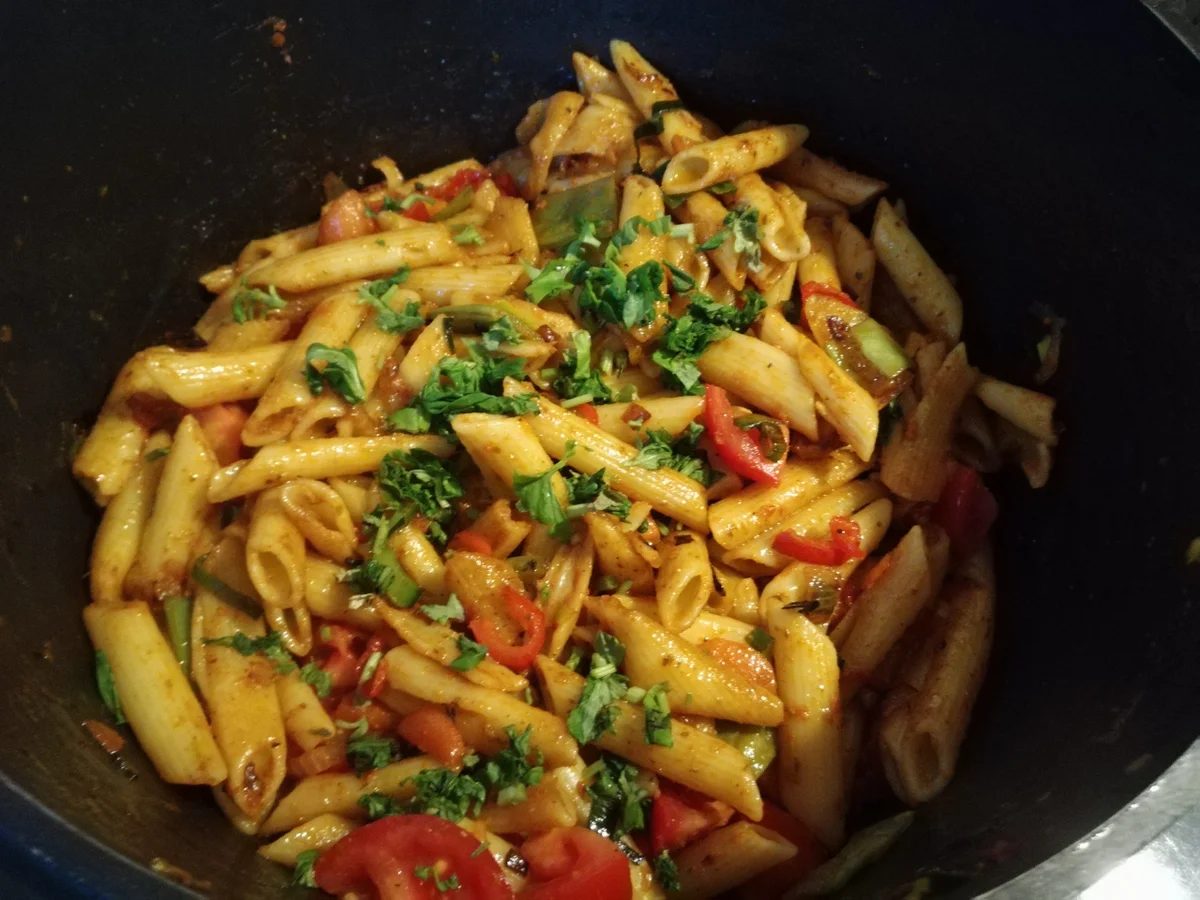 Nudelpfanne mit Hühnchen - Rezept - Bild Nr. 6