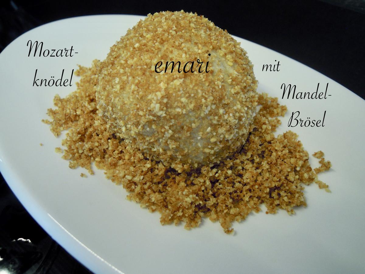 Salzburger Mozart Knödel mit  Mandel Brösel - Rezept - Bild Nr. 2