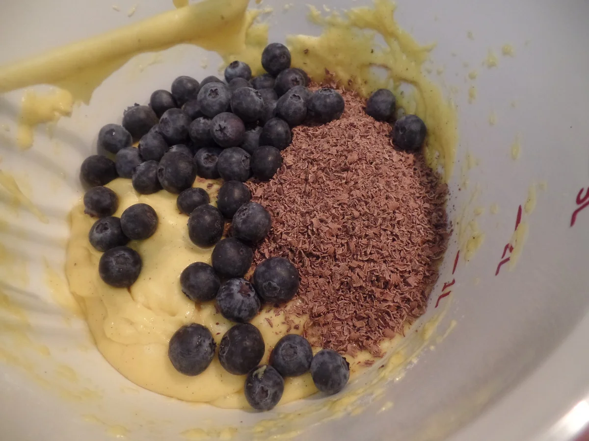 Stracciatella-Blaubeer-Muffins - Rezept - Bild Nr. 10433