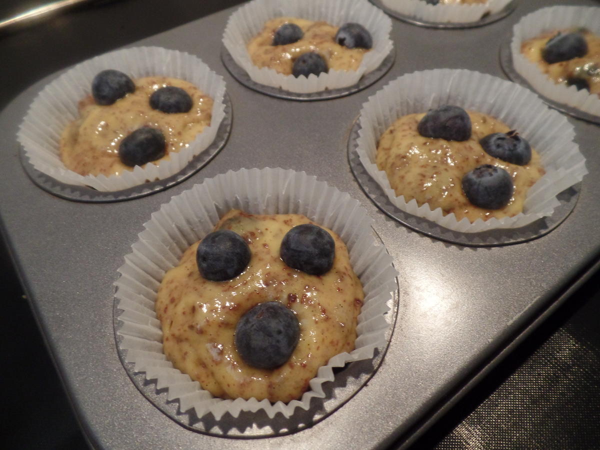 Stracciatella-Blaubeer-Muffins - Rezept - Bild Nr. 10436