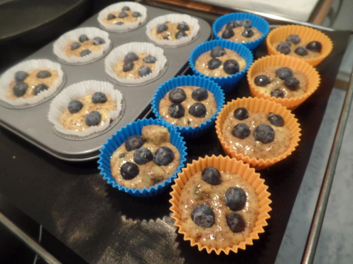 Stracciatella-Blaubeer-Muffins - Rezept - Bild Nr. 10437