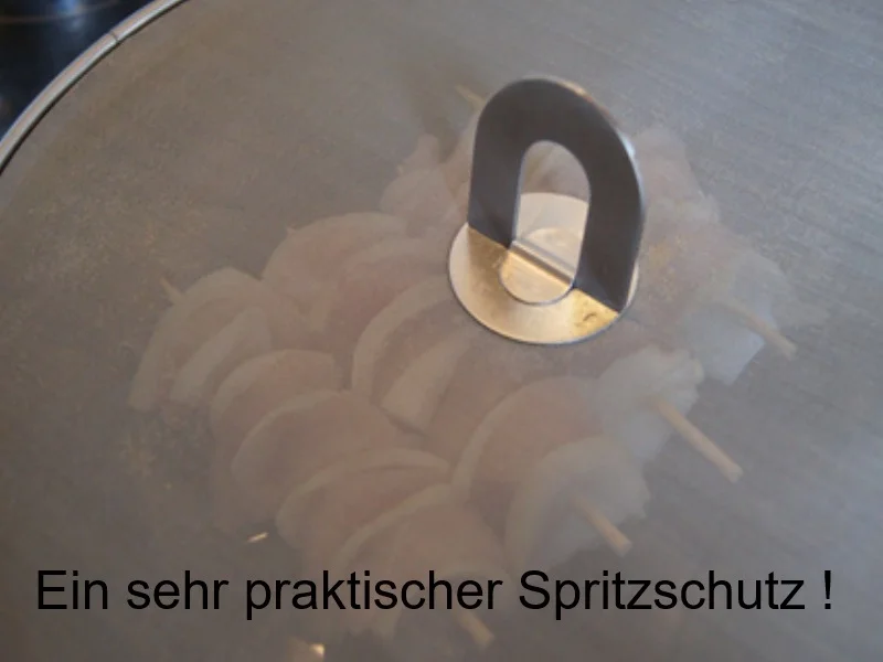 Hähnchenspieße mit Erdnusssauce und gemischter Salat mit Orangendressing - Rezept - Bild Nr. 8