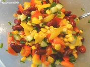 Salatbar:   MISCHSALAT, mediteran + erfrischend - Rezept - Bild Nr. 2