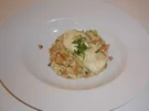 Tomaten-Basilikum-Risotto mit gebratenem Steinbutt - Rezept