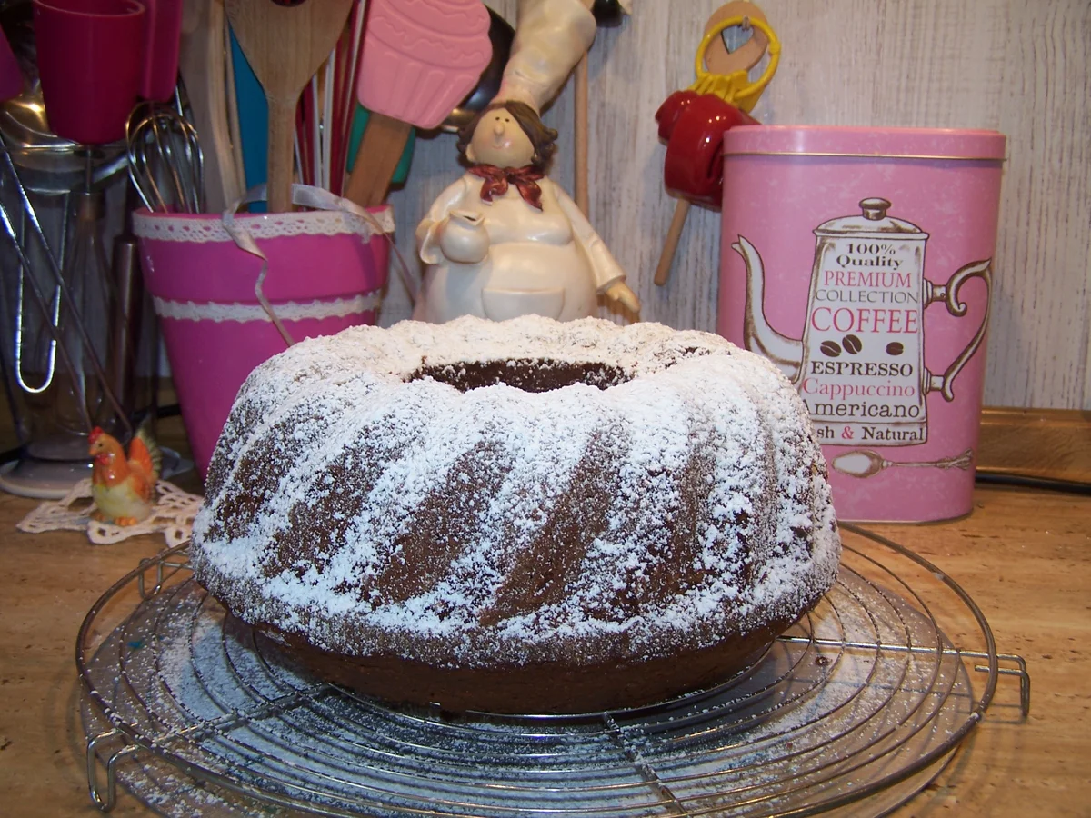 Orangen-Punsch- Kuchen mit Schokolade - Rezept - Bild Nr. 10436