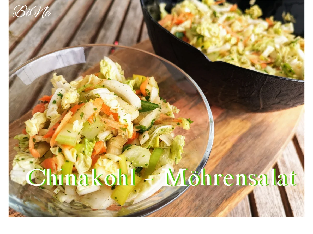 Rezept: BiNe` S CHINAKOHL - MÖHRENSALAT Bild Nr. 5 BiNe` S CHINAKOHL - MÖHRENSALAT - Rezept - Bild Nr. 5