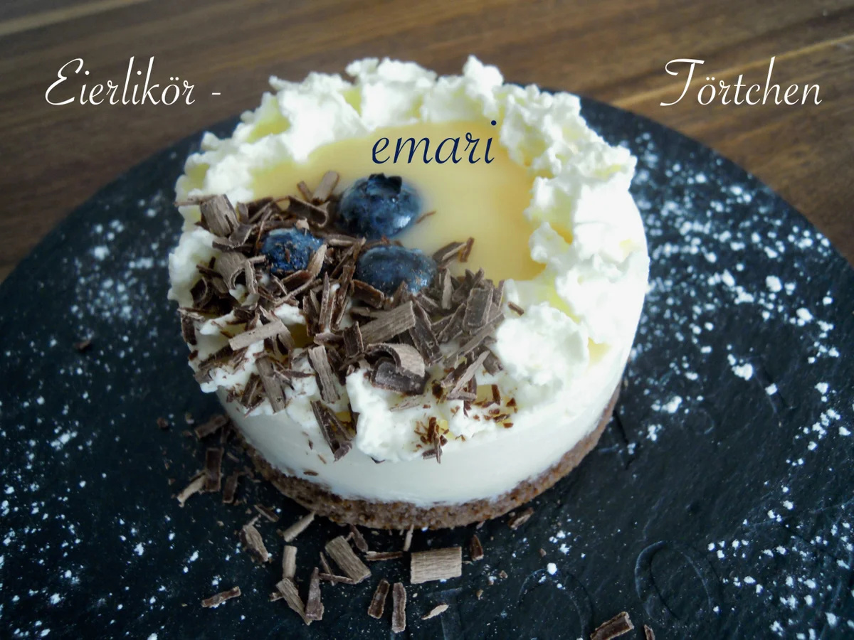 Eierlikör Törtchen - Wir bauen uns ein Rezept zusammen NR. 7 - Rezept - Bild Nr. 10450