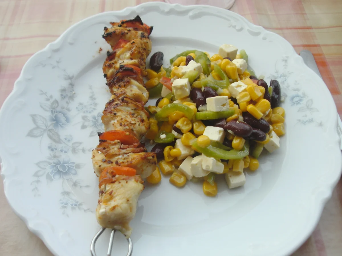 Hähnchen-Grillspieße - Rezept - Bild Nr. 2