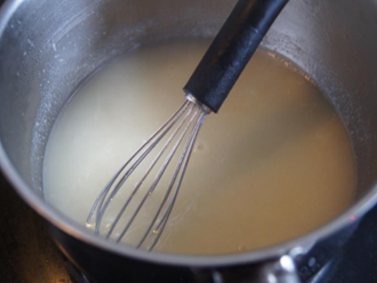 Schlemmerfilet mit Honig-Bundmöhren, Senfsauce und Kartoffeln - Rezept - Bild Nr. 9