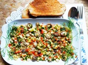 Frischer Pilzsalat – Insalata di funghi alla Piemont - Rezept - Bild Nr. 10449