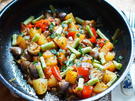 Würzige Kartoffel-Auberginen-Pfanne, Cianfotta - Rezept - Bild Nr. 2