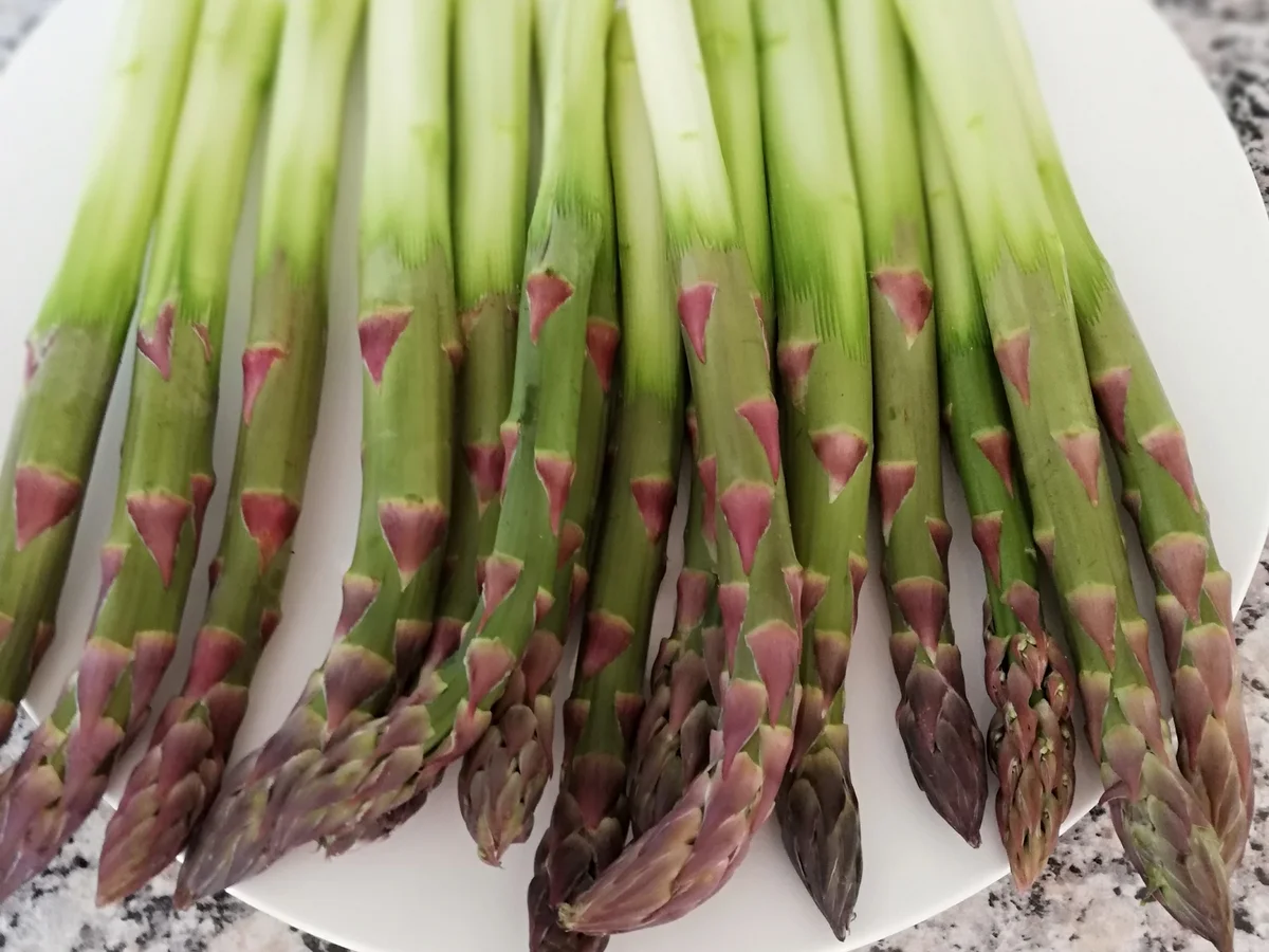 Reissalat mit grünen Spargel - Rezept - Bild Nr. 5